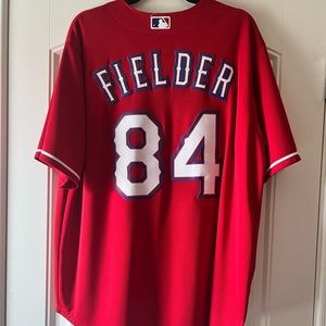 Texas Rangers Prince Fielder Jersey Size XL